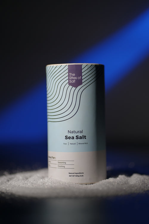Kitchen Salt Collection — Pink Himalayan & Natural Sea Salt, 3 Canisters