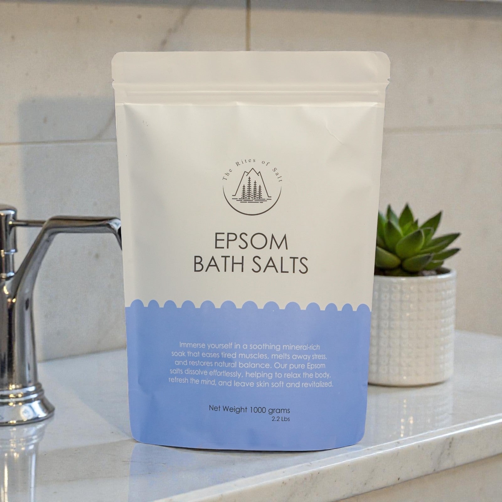 Epsom Bath Salts 1kg (2.2lb)